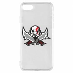 Чехол для iPhone 8 God of war Kratos vector - PrintSalon