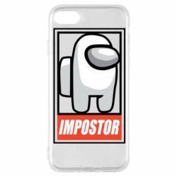 Чехол для iPhone 8 Impostor AmongUs - PrintSalon