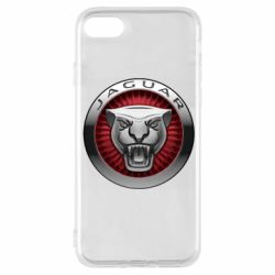 Чехол для iPhone 8 Jaguar Logo circle - PrintSalon