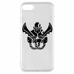 Чехол для iPhone 8 Kratos silhouette - PrintSalon