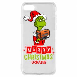 Чохол для iPhone 8 З Різдвом Христовим Україно-Грінч і Генератор - PrintSalon