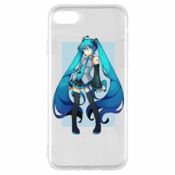 Чехол для iPhone 8 Miku art - PrintSalon