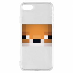 Чехол для iPhone 8 Minecraft Minimalist - PrintSalon