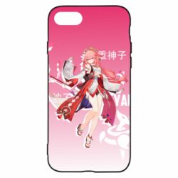 Чохол для iPhone 8 Mischievous Yae Miko - PrintSalon