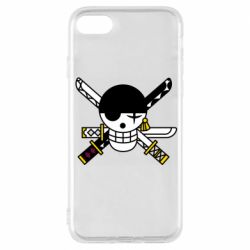 Чехол для iPhone 8 One Piece Zoro logo - PrintSalon