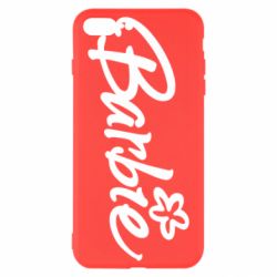 Чехол для iPhone 8 Plus Barbie Logo - PrintSalon