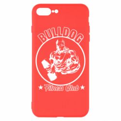 Чехол для iPhone 8 Plus Bulldog Fitness Club - PrintSalon