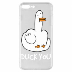 Чехол для iPhone 8 Plus Duck you - PrintSalon