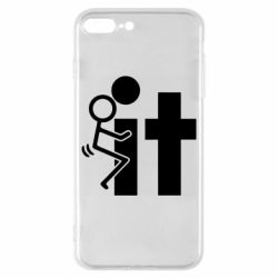 Чехол для iPhone 8 Plus F*ck with IT - PrintSalon