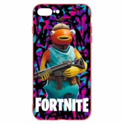 Чехол для iPhone 8 Plus Fishstick With A Gun - PrintSalon