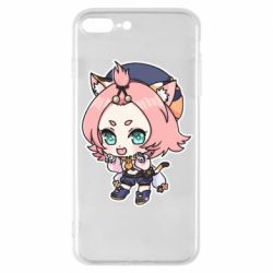 Чехол для iPhone 8 Plus Genshin Impact chibi Diona - PrintSalon