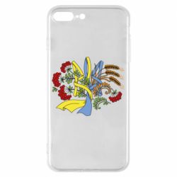 Чохол для iPhone 8 Plus Герб колоски і калина - PrintSalon