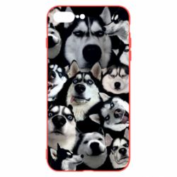 Чохол для iPhone 8 Plus Husky Emotions - PrintSalon