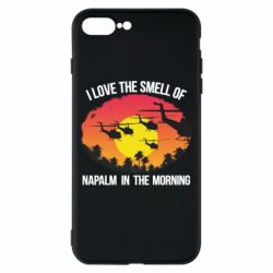 Чехол для iPhone 8 Plus I love the smell napalm, in the morning - PrintSalon
