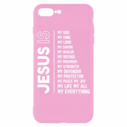 Чехол для iPhone 8 Plus Jesus is - PrintSalon
