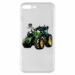 Чохол для iPhone 8 Plus John Deere Tractor and logo - PrintSalon