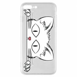Чехол для iPhone 8 Plus Котейка - PrintSalon