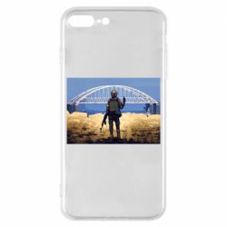 Чехол для iPhone 8 Plus Марка с Крымским мостом - PrintSalon
