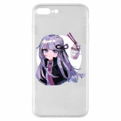 Чехол для iPhone 8 Plus Kyoko Kirigiri glitch art - PrintSalon