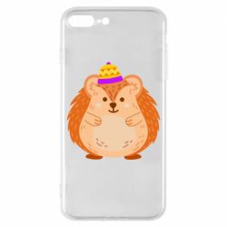 Чехол для iPhone 8 Plus Little hedgehog in a hat - PrintSalon