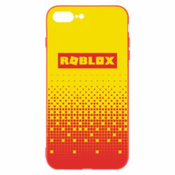 Чехол для iPhone 8 Plus Logo and squares