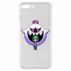 Чохол для iPhone 8 Plus Luigi and King Boo - PrintSalon