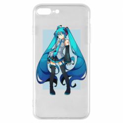 Чехол для iPhone 8 Plus Miku art - PrintSalon