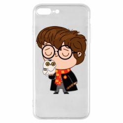 Чохол для iPhone 8 Plus Милий Гаррі з совою