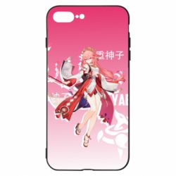 Чохол для iPhone 8 Plus Mischievous Yae Miko - PrintSalon