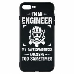 Чехол для iPhone 8 Plus My awesomeness amazes me too sometimes - PrintSalon