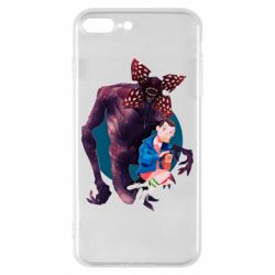 Чехол для iPhone 8 Plus ОСД Одиннадцать и Демогоргон - PrintSalon