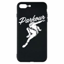 Чохол для iPhone 8 Plus Parkour and jump - PrintSalon