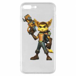 Чехол для iPhone 8 Plus Ratchet with Clank - PrintSalon