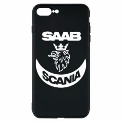 Чехол для iPhone 8 Plus Scania SAAB logo - PrintSalon
