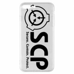 Чохол для iPhone 8 Plus SCP logo text - PrintSalon