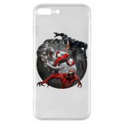 Чохол для iPhone 8 Plus Сімбіоти і людина павук - PrintSalon