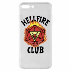 Чехол для iPhone 8 Plus Stranger Things: Hellfire club - PrintSalon
