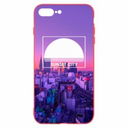 Чохол для iPhone 8 Plus Sunset city - PrintSalon