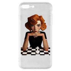 Чехол для iPhone 8 Plus The Queen's Gambit art - PrintSalon