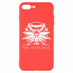 Чехол для iPhone 8 Plus The witcher wolf - PrintSalon
