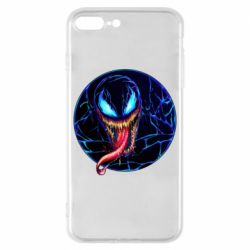 Чохол для iPhone 8 Plus Venom black and blue style - PrintSalon