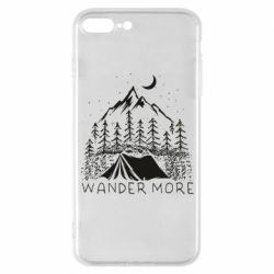 Чехол для iPhone 8 Plus Wander more - PrintSalon
