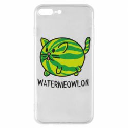 Чехол для iPhone 8 Plus Watermeowloon - PrintSalon