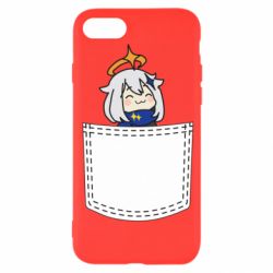 Чехол для iPhone 8 Pocket Paimon - PrintSalon