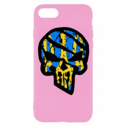 Чохол для iPhone 8 Punisher Coat of arms of Ukraine - PrintSalon
