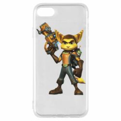 Чехол для iPhone 8 Ratchet with Clank - PrintSalon