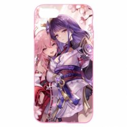 Чехол для iPhone 8 Райден и Яе Мико - PrintSalon