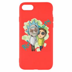 Чехол для iPhone 8 Rick and Morty voodoo doll - PrintSalon