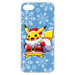 Чохол для iPhone 8 Santa Claus Pikachu - PrintSalon