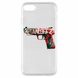 Чехол для iPhone 8 Standoff pistol - PrintSalon